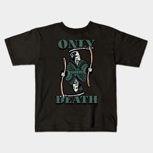 Grim Reaper Grimreaper Death Is Real Kids T-Shirt